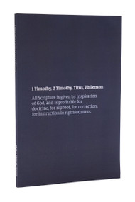 NKJV Bible Journal - 1-2 Timothy, Titus, Philemon, Paperback, Comfort Print (Holy Bible, New King James Version) by Thomas Nelson, 9780785236313