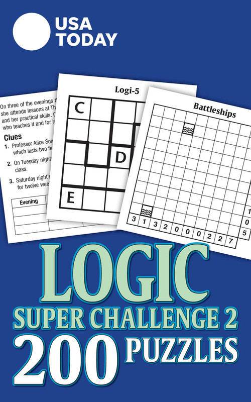 USA TODAY Logic Super Challenge 2 (200 Puzzles) by USA TODAY, 9781524860387