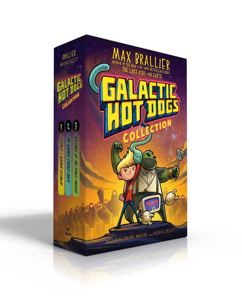 Galactic Hot Dogs Collection (Cosmoe's Wiener Getaway; The Wiener Strikes Back; Revenge of the Space Pirates) by Max Brallier, Rachel Maguire, Nichole Kelley, 9781534478121