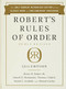 Robert's Rules of Order Newly Revised, 12th edition - 9781541797710 by Henry M. Robert III, Daniel H Honemann, Thomas J Balch, Daniel E. Seabold, Shmuel Gerber, 9781541797710