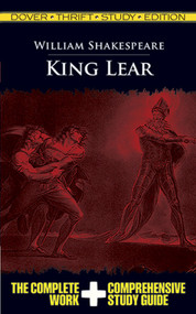 King Lear Thrift Study Edition by William Shakespeare, 9780486475813