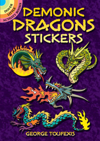 Demonic Dragons Stickers by George Toufexis, 9780486815633