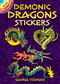 Demonic Dragons Stickers by George Toufexis, 9780486815633