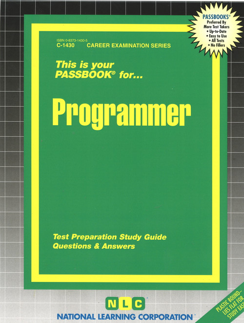 Programmer - 9780837314303 by National Learning Corporation, 9780837314303