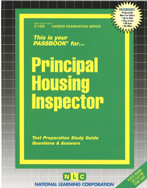 Principal Housing Inspector - 9780837314266 by National Learning Corporation, 9780837314266