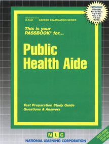 Public Health Aide - 9780837314419 by National Learning Corporation, 9780837314419