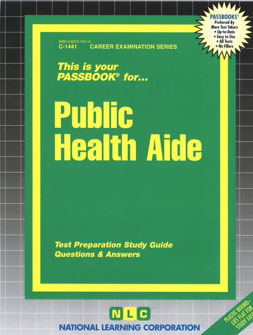 Public Health Aide - 9780837314419 by National Learning Corporation, 9780837314419