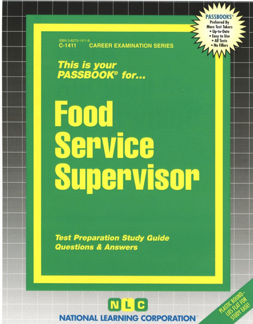 Food Service Supervisor - 9780837314112 by National Learning Corporation, 9780837314112