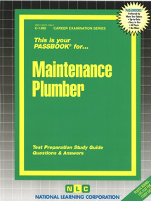 Maintenance Plumber - 9780837313603 by National Learning Corporation, 9780837313603