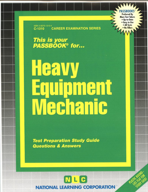 Heavy Equipment Mechanic - 9780837313108 by National Learning Corporation, 9780837313108
