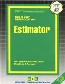 Estimator - 9780837312750 by National Learning Corporation, 9780837312750
