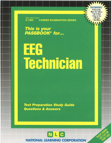EEG Technician - 9780837312637 by National Learning Corporation, 9780837312637
