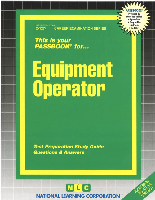 Equipment Operator - 9780837312743 by National Learning Corporation, 9780837312743