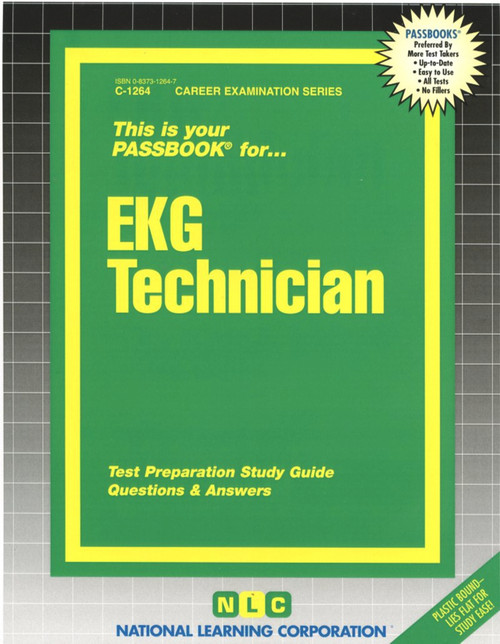 EKG Technician - 9780837312644 by National Learning Corporation, 9780837312644