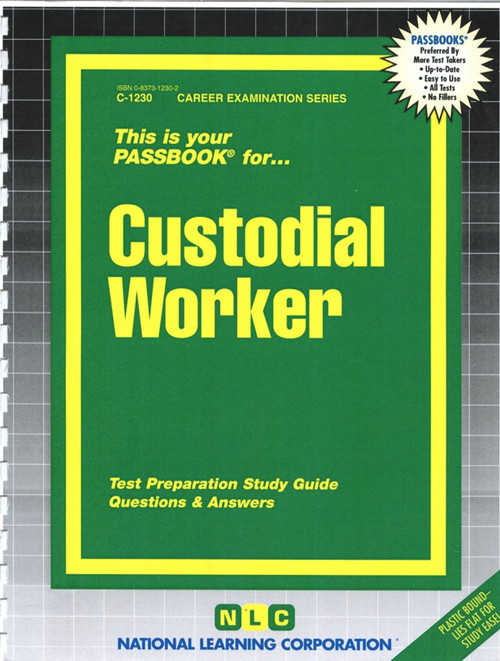 Custodial Worker - 9780837312309 by National Learning Corporation, 9780837312309