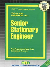 Senior Stationary Engineer - 9780837310244 by National Learning Corporation, 9780837310244