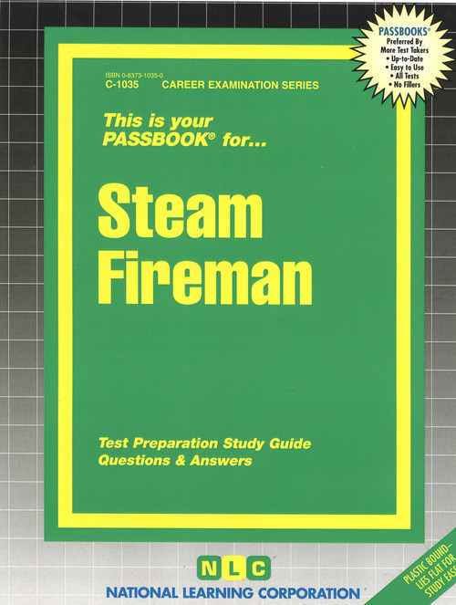 Steam Fireman - 9780837310350 by National Learning Corporation, 9780837310350