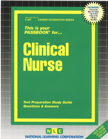 Clinical Nurse - 9780837309477 by National Learning Corporation, 9780837309477