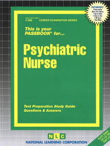 Psychiatric Nurse - 9780837309866 by National Learning Corporation, 9780837309866