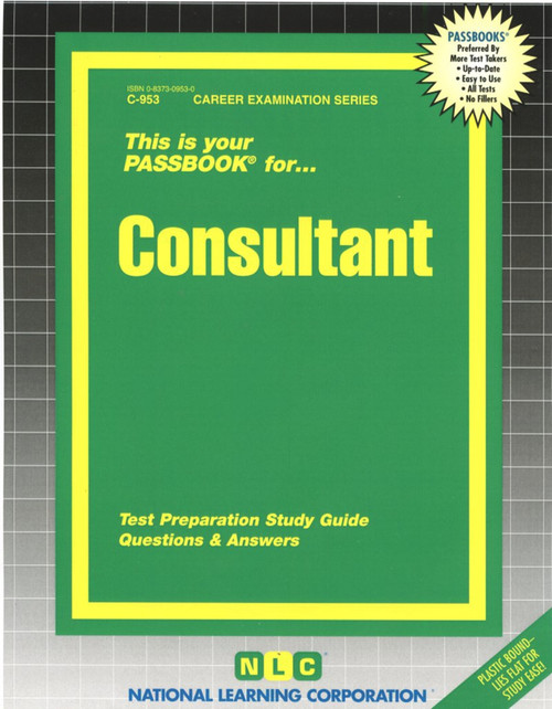 Consultant - 9780837309538 by National Learning Corporation, 9780837309538