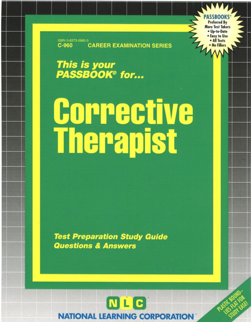 Corrective Therapist - 9780837309606 by National Learning Corporation, 9780837309606