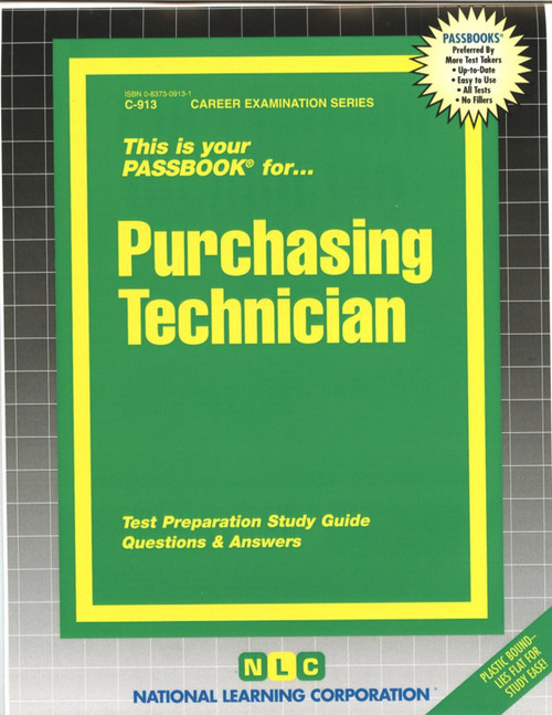 Purchasing Technician - 9780837309132 by National Learning Corporation, 9780837309132