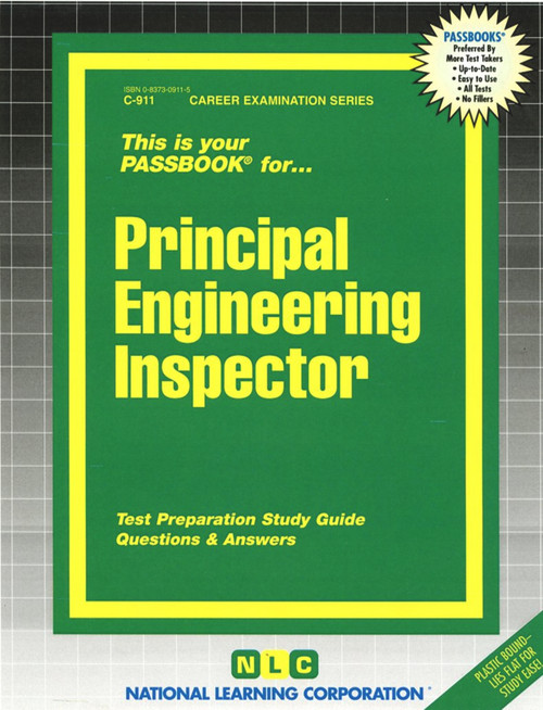 Principal Engineering Inspector - 9780837309118 by National Learning Corporation, 9780837309118