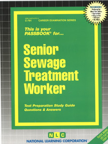 Senior Sewage Treatment Worker - 9780837307916 by National Learning Corporation, 9780837307916