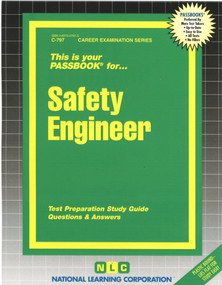 Safety Engineer - 9780837307978 by National Learning Corporation, 9780837307978