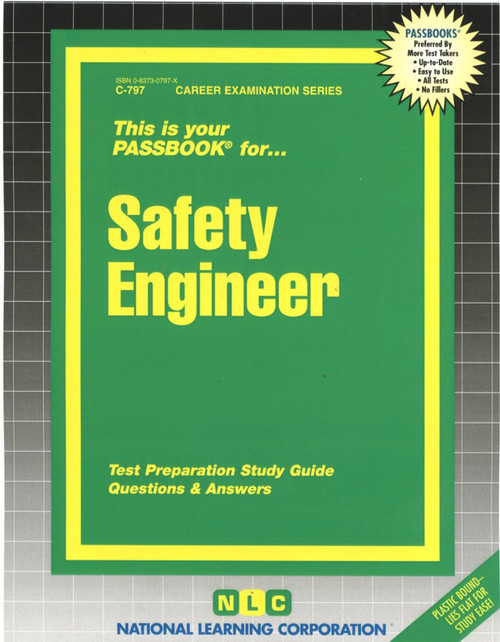 Safety Engineer - 9780837307978 by National Learning Corporation, 9780837307978