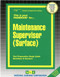 Maintenance Supervisor (Surface) - 9780837307862 by National Learning Corporation, 9780837307862