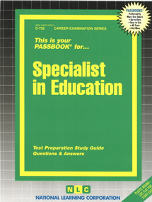 Specialist in Education - 9780837307527 by National Learning Corporation, 9780837307527
