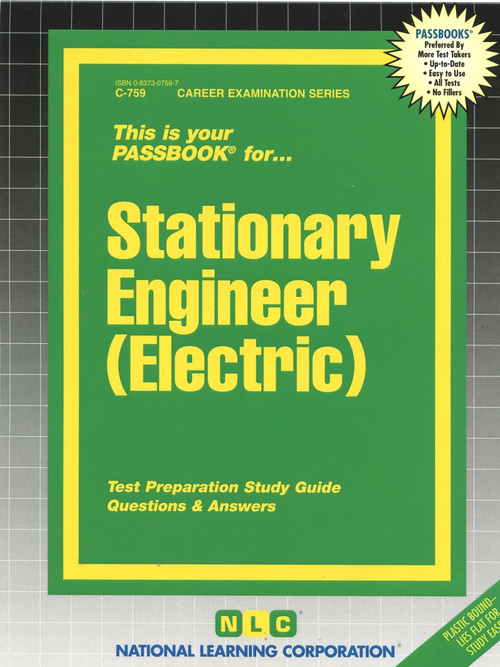 Stationary Engineer (Electric) - 9780837307596 by National Learning Corporation, 9780837307596