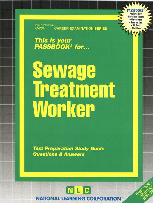 Sewage Treatment Worker - 9780837307343 by National Learning Corporation, 9780837307343