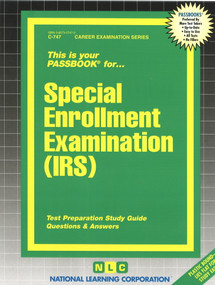 Special Enrollment Examination (IRS) - 9780837307473 by National Learning Corporation, 9780837307473