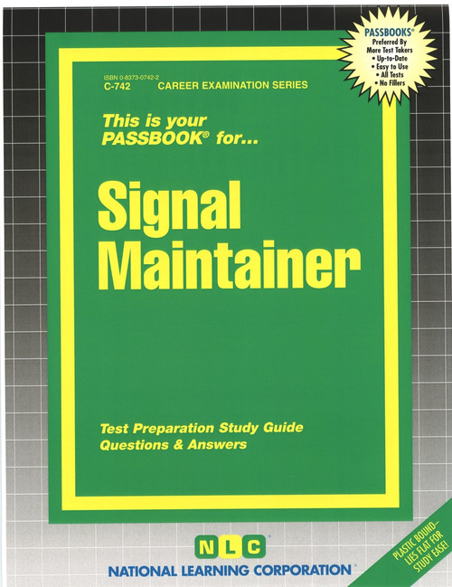 Signal Maintainer - 9780837307428 by National Learning Corporation, 9780837307428