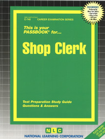 Shop Clerk - 9780837307404 by National Learning Corporation, 9780837307404