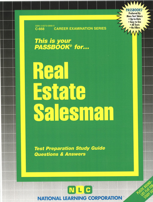 Real Estate Salesman - 9780837306681 by National Learning Corporation, 9780837306681