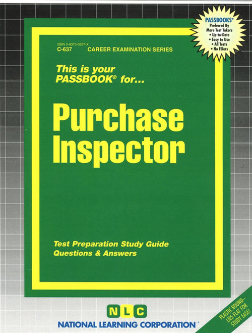 Purchase Inspector - 9780837306377 by National Learning Corporation, 9780837306377