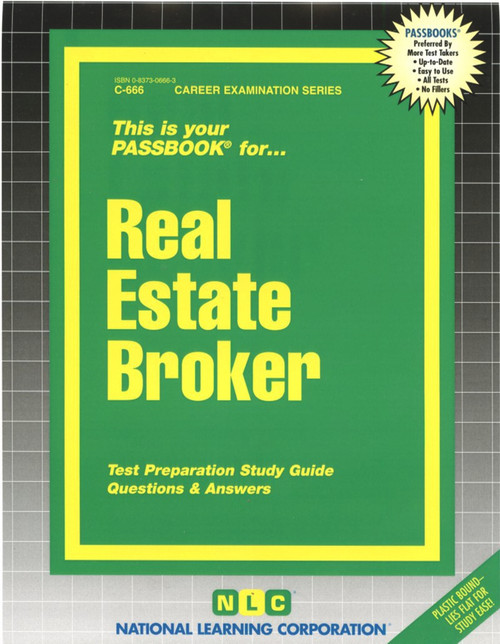 Real Estate Broker - 9780837306667 by National Learning Corporation, 9780837306667