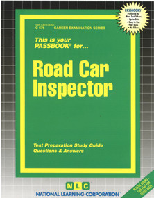 Road Car Inspector - 9780837306766 by National Learning Corporation, 9780837306766