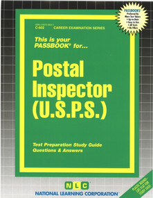 Postal Inspector (U.S.P.S.) - 9780837306025 by National Learning Corporation, 9780837306025