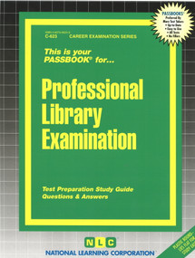 Professional Library Examination - 9780837306230 by National Learning Corporation, 9780837306230