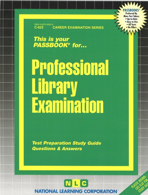 Professional Library Examination - 9780837306230 by National Learning Corporation, 9780837306230