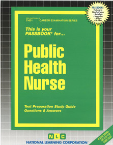 Public Health Nurse - 9780837306315 by National Learning Corporation, 9780837306315