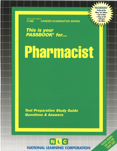 Pharmacist - 9780837305806 by National Learning Corporation, 9780837305806