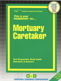 Mortuary Caretaker - 9780837305004 by National Learning Corporation, 9780837305004
