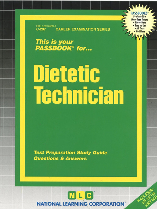 Dietetic Technician - 9780837302072 by National Learning Corporation, 9780837302072