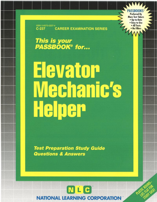 Elevator Mechanic's Helper - 9780837302379 by National Learning Corporation, 9780837302379