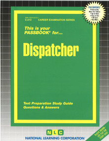 Dispatcher - 9780837302133 by National Learning Corporation, 9780837302133